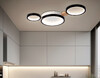 Миниатюра фото настенно-потолочный светодиодный светильник с пультом ду ambrella light comfort fl4814 | 220svet.ru