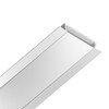 Миниатюра фото профиль встраиваемый для светодиодной ленты ambrella illumination gp1100wh | 220svet.ru