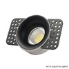 Миниатюра фото встраиваемый светильник crystal lux clt 078c1 bl | 220svet.ru