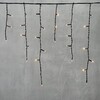 Миниатюра фото гирлянда бахрома 3,1 x 0,5 м экстра тепло-белая 220в, 150 led, провод черный пвх, ip54 ltc pil150-11-2eww | 220svet.ru
