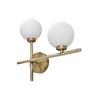 Миниатюра фото бра arte lamp bolla-piccolo a3989ap-2ab | 220svet.ru