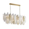 Миниатюра фото подвесная люстра odeon light lace 5052/14 золотая | 220svet.ru