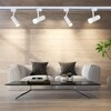 Миниатюра фото трековый светодиодный светильник reluce 06232-9.3-001rn led10w wt | 220svet.ru