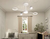 Миниатюра фото потолочная люстра с пультом ду ambrella light comfort fl51631 | 220svet.ru
