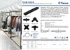 Миниатюра фото шинопровод однофазный feron cab1003 2м черный 10341 | 220svet.ru