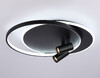 Миниатюра фото настенно-потолочный светодиодный светильник с пультом ду ambrella light comfort fl51393 | 220svet.ru