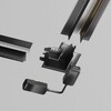 Миниатюра фото коннектор l-образный maytoni technical radity tra084cl-12b | 220svet.ru
