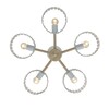 Миниатюра фото потолочная люстра escada banjo 679/5p white | 220svet.ru