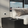 Миниатюра фото рамка из стекла на 1 пост werkel senso soft-touch w0013101 | 220svet.ru