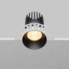 Миниатюра фото встраиваемый светодиодный светильник maytoni dip dl121-15w-2.7k-trs-b | 220svet.ru