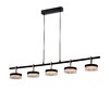 Миниатюра фото подвесной светодиодный светильник delight collection p0855-5b black  | 220svet.ru