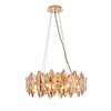 Миниатюра фото подвесная люстра favourite glans 4719-8p | 220svet.ru