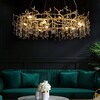 Миниатюра фото подвесная люстра loft it bijout 10068/1000 gd | 220svet.ru