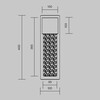 Миниатюра фото настенный светильник maytoni golthic mod474wl-l20b3k | 220svet.ru
