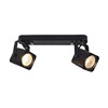 Миниатюра фото спот arte lamp lente a1314pl-2bk | 220svet.ru