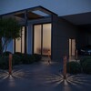 Миниатюра фото фасадный светодиодный светильник novotech netz 359539 коричневый | 220svet.ru