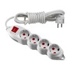 Миниатюра фото удлинитель mono electric 4гн х 2м с/з 150-011001-412 | 220svet.ru