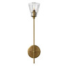 Миниатюра фото настенный светильник torche de verre 1 light gold | 220svet.ru
