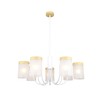 Миниатюра фото подвесная люстра escada harmony 1172/7p white | 220svet.ru