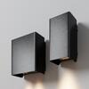 Миниатюра фото уличный настенный светильник maytoni shell o505wl-l3b3k | 220svet.ru