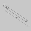 Миниатюра фото светильник для системы освещения maytoni larc shelf  c148cl-l500-7w3k-b | 220svet.ru