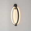 Миниатюра фото бра crystal lux real ap18w led black | 220svet.ru
