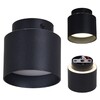 Миниатюра фото потолочный светильник reluce 53006-9.5-001il gx53+led3w bk | 220svet.ru