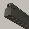 Миниатюра фото трековый магнитный светодиодный светильник maytoni points exility tr031-4-24wtw-dd2-b | 220svet.ru