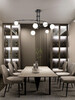 Миниатюра фото потолочный светильник 8119p/6 black delight collection | 220svet.ru