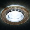 Миниатюра фото встраиваемый светодиодный светильник ambrella light led s290 bk | 220svet.ru